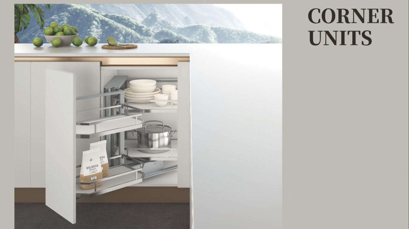 Transforming Dead Space into Live Space:Types And Applications of Blind Corner Cabinet Pull-Outs