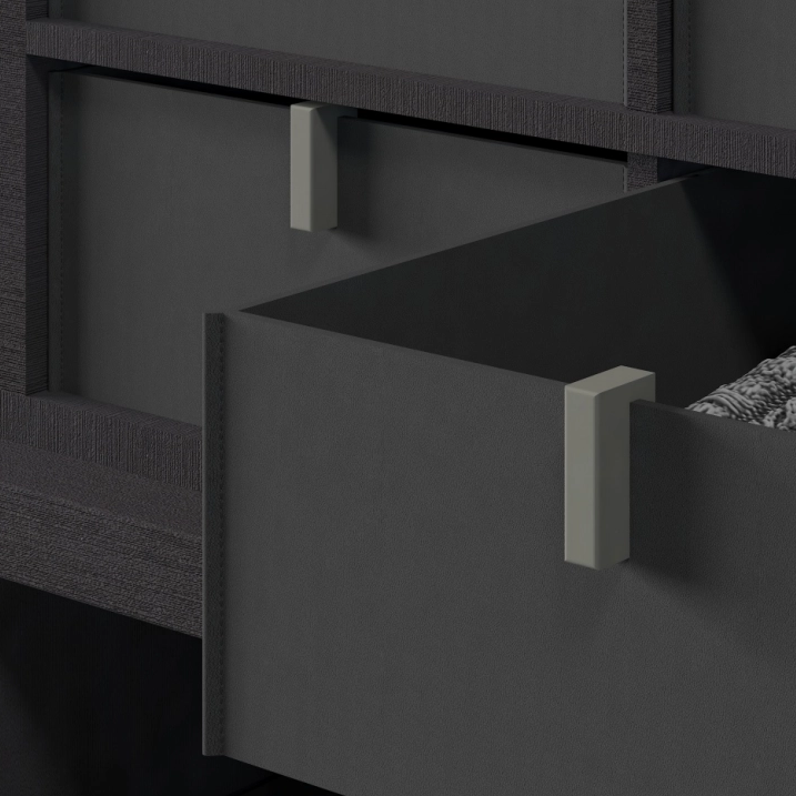 Wardrobe Hardware Pull Out Leather Box