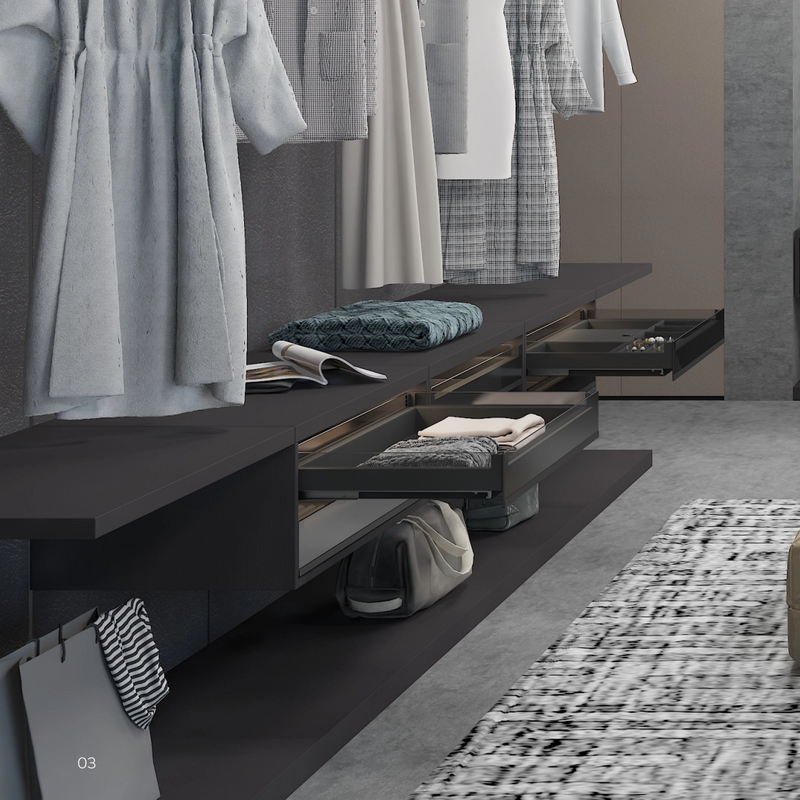 Matrix Leather Deep Closets Box