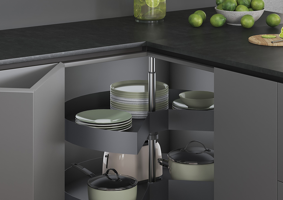 Efficiently Utilize Your Kitchen Corner Space with Corner Units