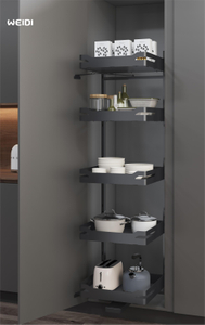 Steel Plate Soft Close Pantry Pull Out