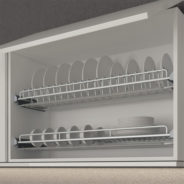 Oval Wire Heavy Duty Dish Rack Tall Unit