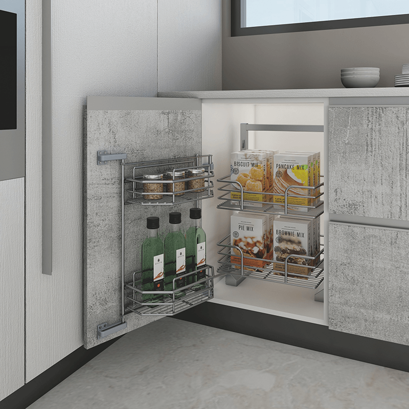 2 Layers Corner Pantry