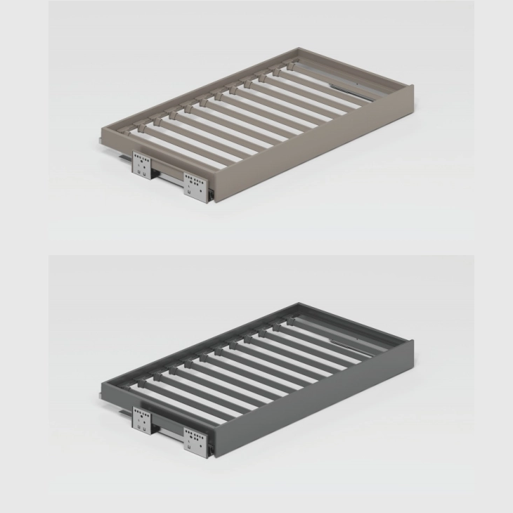 Venus Aluminium Fabrics Wardrobe Organiser Trousers Rack