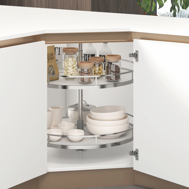 Sturdy 360° Rotating Kitchen Storage Basket
