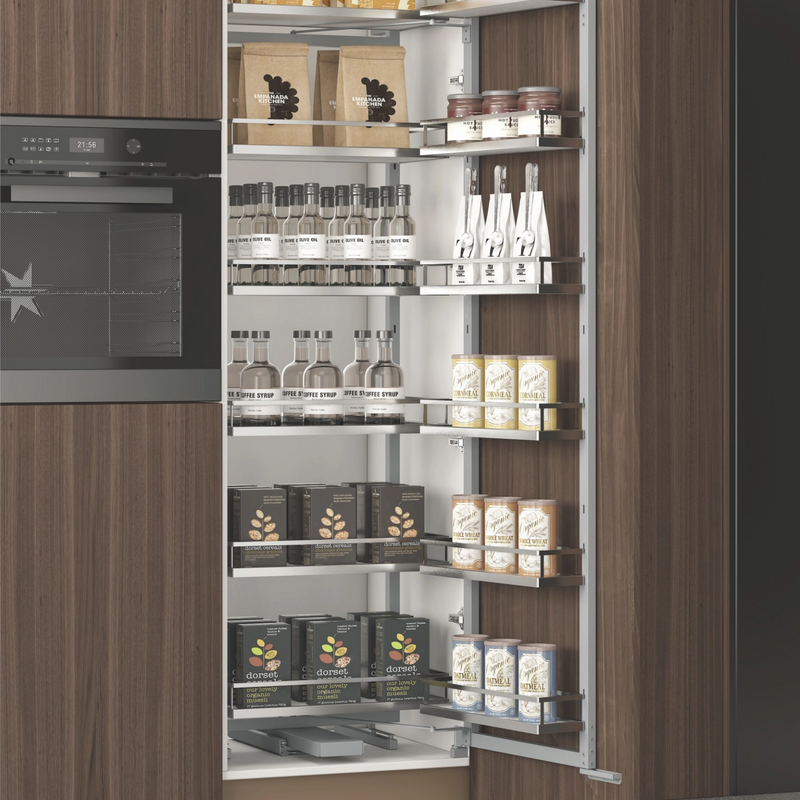 Flat Wire Soft Close Swivel Pull Out Pantry