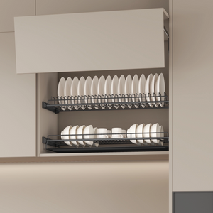Traditional Round Wire Dish Rack Tall Unit
