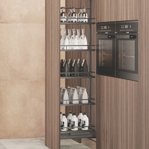 Kitchen Pantry Soft Close Pullout Basket Flat Wire