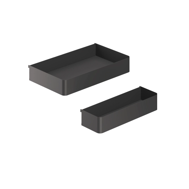 Premium Metal Frame Wood Base Pull Out Basket Magic Corner