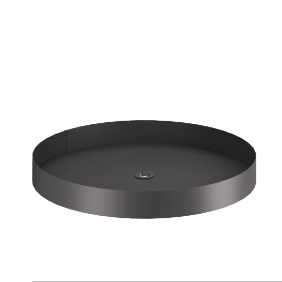 Premium Metal Frame Wood Base Pull Out Basket 360 Degree Revo Basket