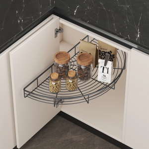 Kitchen Wire Basket 180° Revo 1 Layer Corner Basket