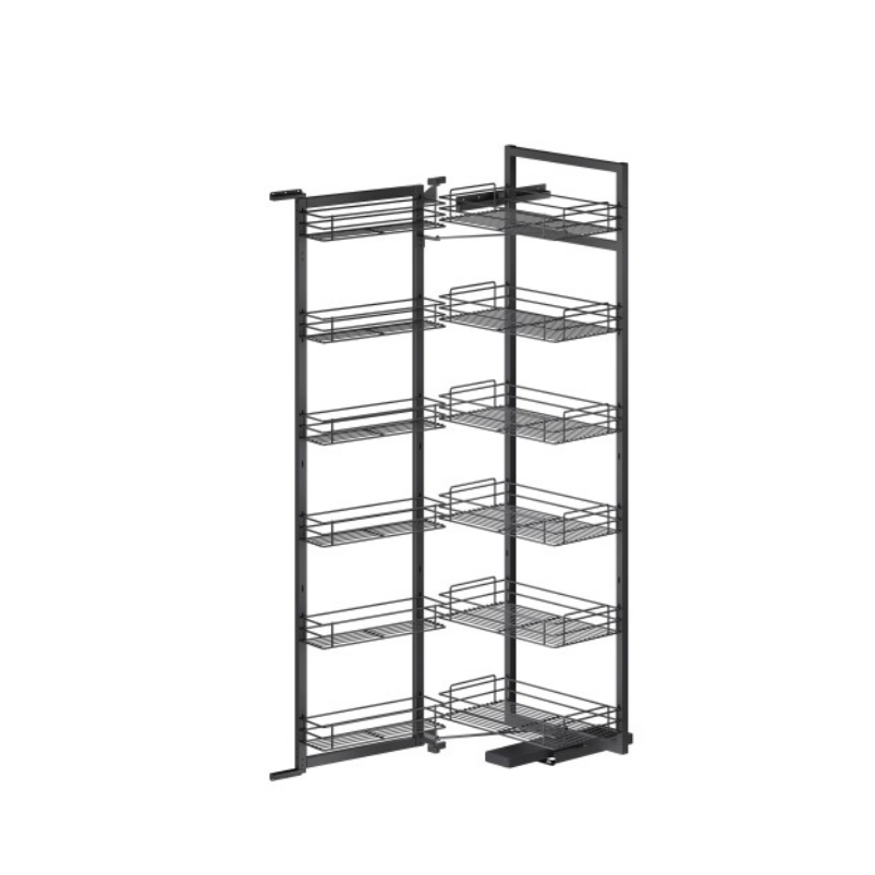 Basic Round Wire Swivel Pantry Kitchen Stroage