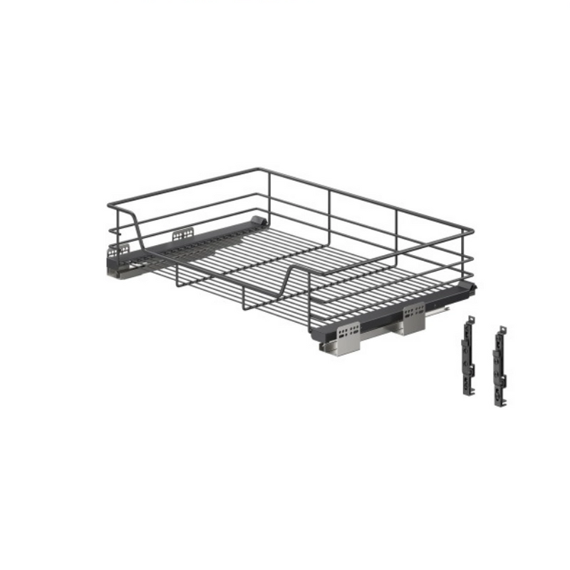Kitchen Wire Basket Three-side Pull Out