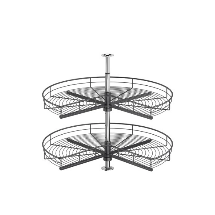 Slim 270° Swing Kitchen Cabinet Basket