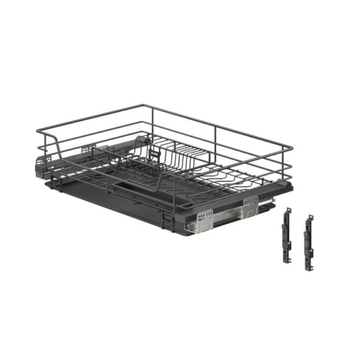 Wire Basket Kitchen Cabinet Pull Out Dish Basket